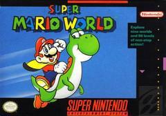 Nintendo SNES Super Mario World (With Manual) [Loose Game/System/Item]